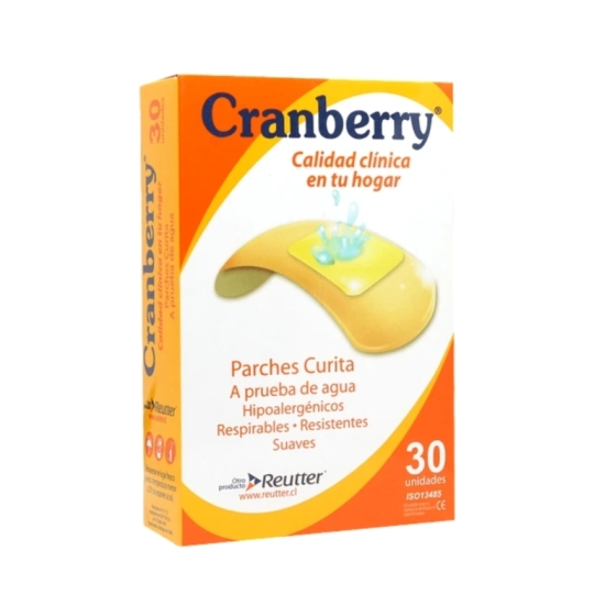CRANBERRY PARCHE CURITA X30
