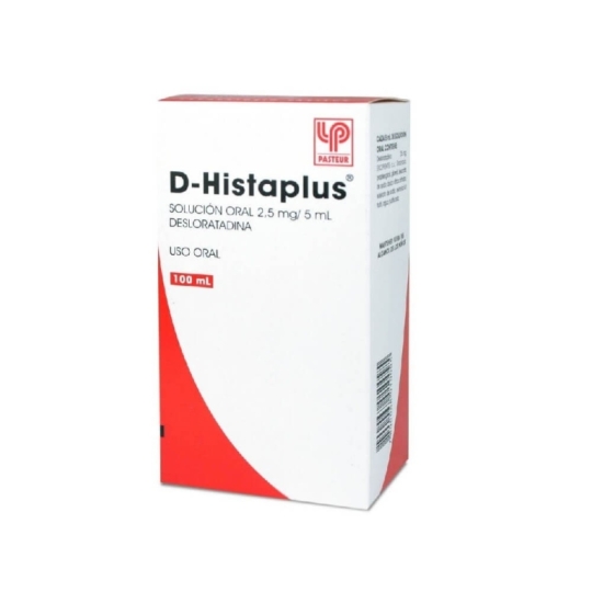 D-Histaplus Jarabe 2.5 Mg / 5 Ml X 100 Ml | d-histaplus jarabe 100ml