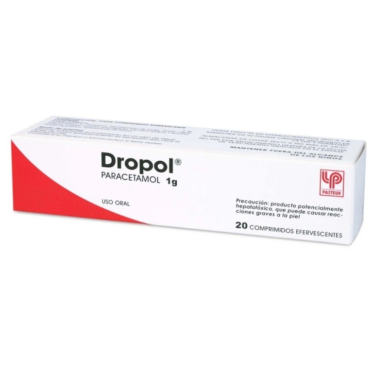DROPOL 1 G X 20 COMPRIMIDOS EFERVESCENTES