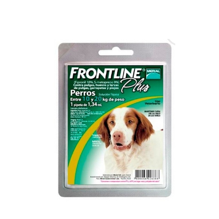 FRONTLINE PLUS PERRO 10 20KG X1