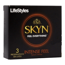 LIFESTYLES SKYN INTENSE FEEL X3
