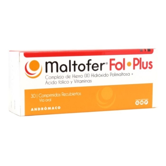 Maltofer Fol Plus X 30 Comprimidos Recubiertos | maltofer fol plus