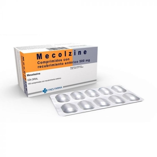 MECOLZINE 500MG X 100COM