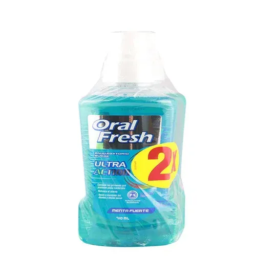 ORAL FRESH MENTA X2