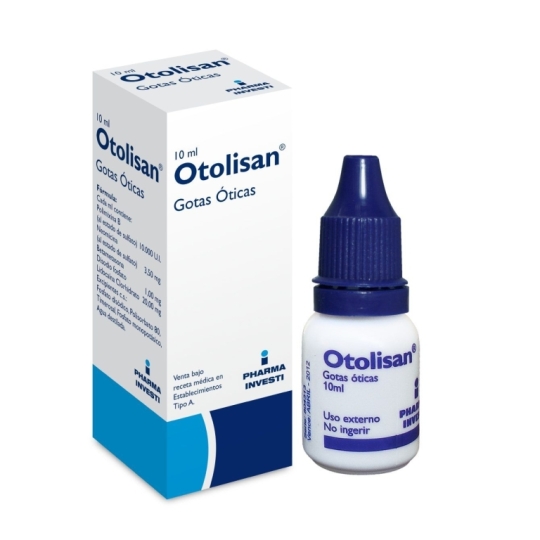 Otolisan Gotas Oticas X10Ml | otolisan gotas 10ml
