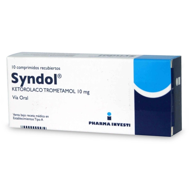 SYNDOL 10 MG X 10 COMPRIMIDOS