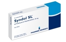 SYNDOL SL 30 MG X4 COMPRIMIDOS
