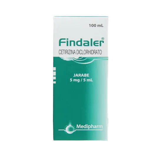 FINDALER 5MG/5ML JARABE 100ML X100