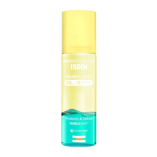 PROTECTOR SOLAR ISDIN FPS 50 HYDROLOTION BIFASICO X 200 ML