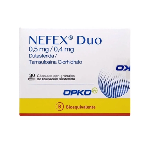 NEFEX DUO 0.5/0.4MG X30 CAPSULAS