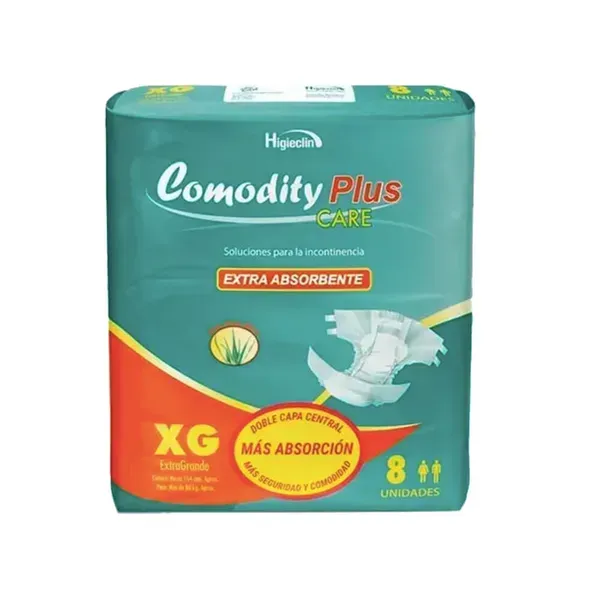 Pañales Comodity Plus Talla Xg X 8Uni | pañales comodity