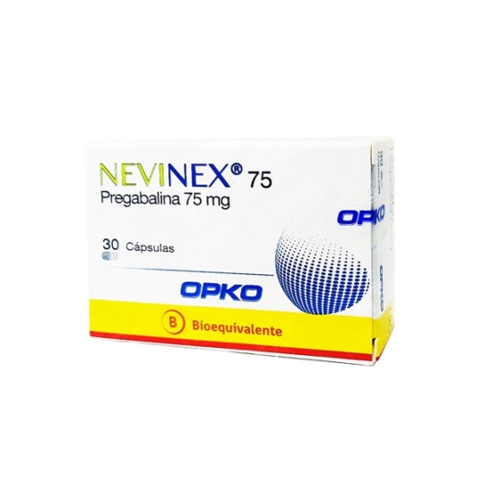 NEVINEX 75MG X75 CAPSULAS