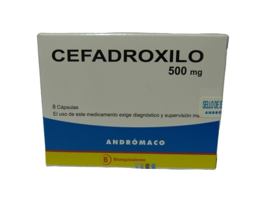 CEFADROXILO 500 MG X 8 CAPSULAS 