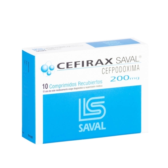 CEFIRAX 200MG X 10 COMPRIMIDOS
