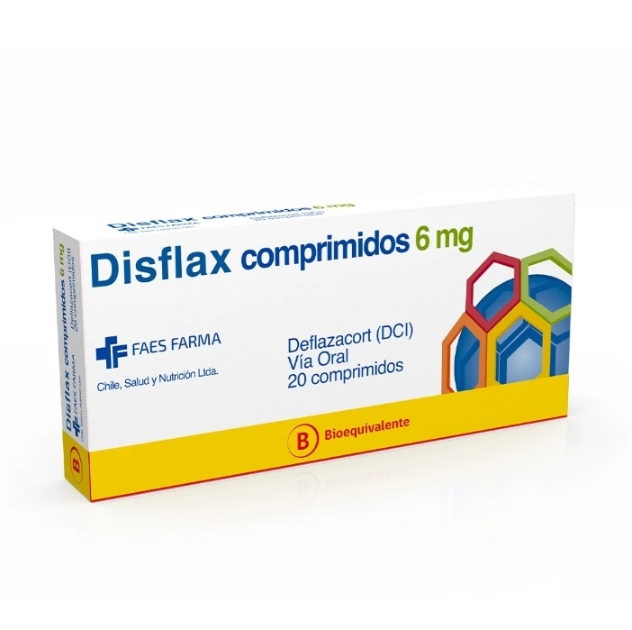 DISFLAX 6MG X6 COMPRIMIDOS