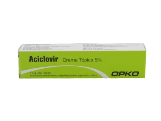 ACICLOVIR 5% CREMA X 15 GRAMOS