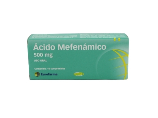 ACIDO MEFENAMICO 500 MG X 10 COMPRIMIDOS