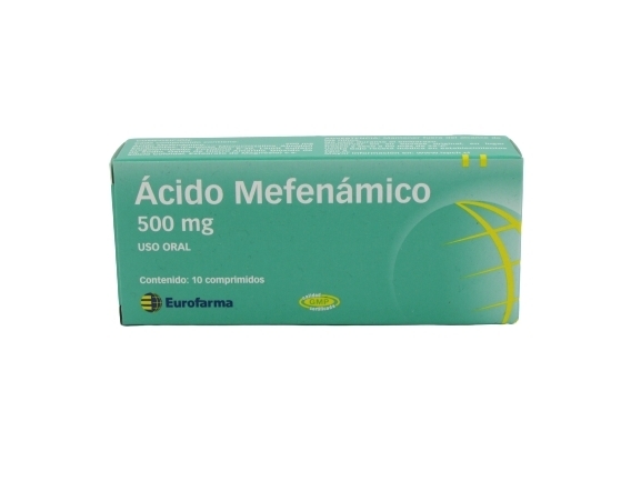 ACIDO MEFENAMICO 500 MG X 10 COMPRIMIDOS