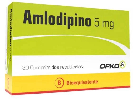 AMLODIPINO 5MG X30 COMPRIMIDOS