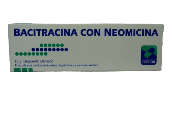BACITRACINA NEOMICINA UNGÜENTO 15G X15