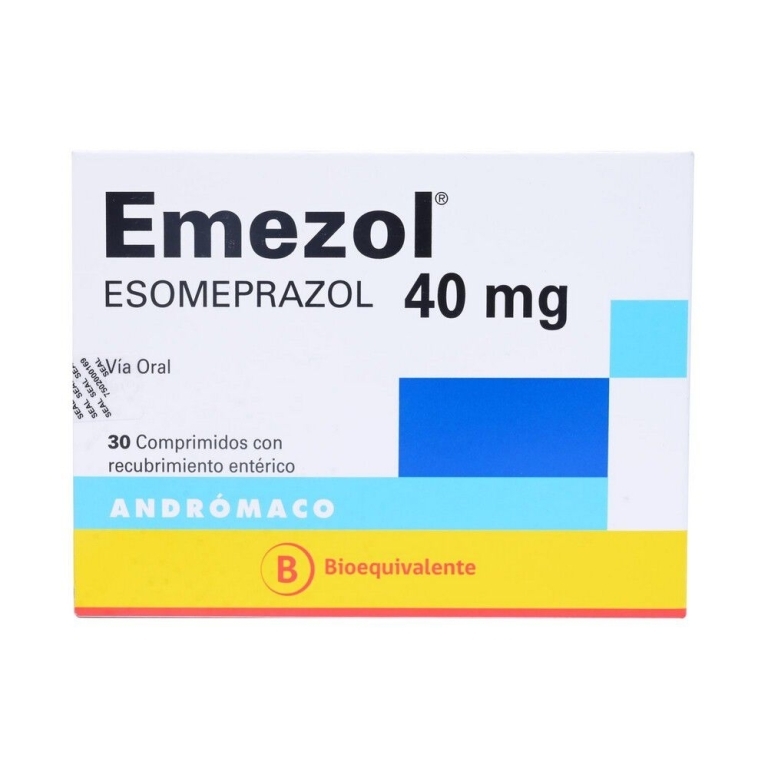 Emezol 40Mg X 30 Comprimidos | emezol 40mg 30com
