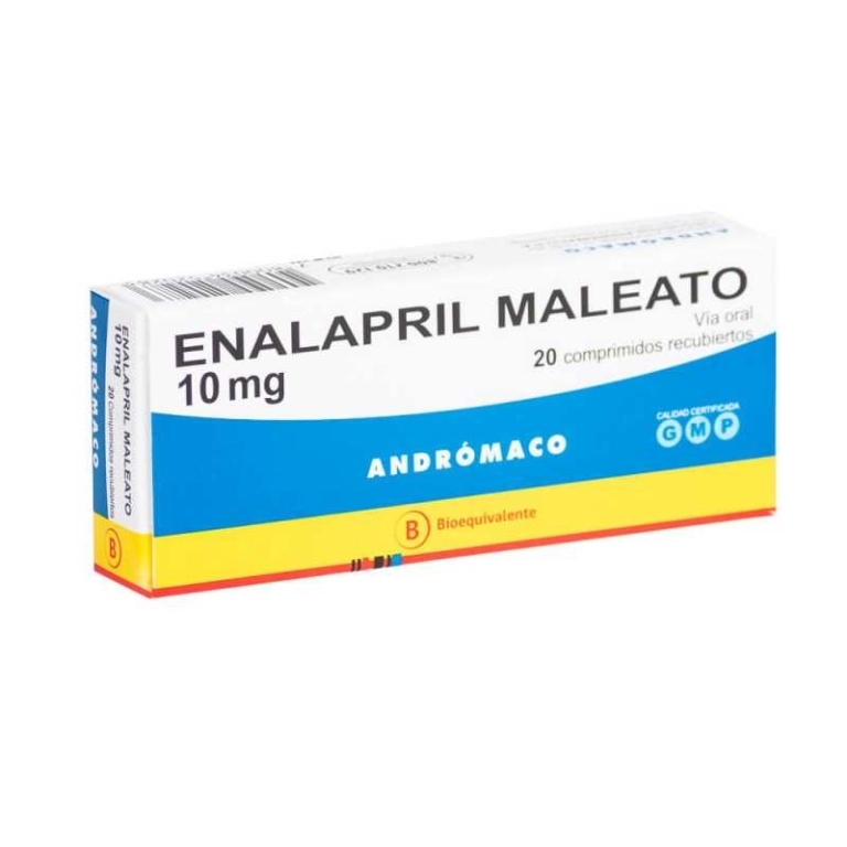 ENALAPRIL 10 MG X 20 COMPRIMIDOS