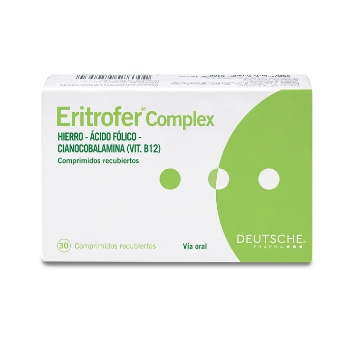 ERITROFER COMPLEX X30 COMPRIMIDOS