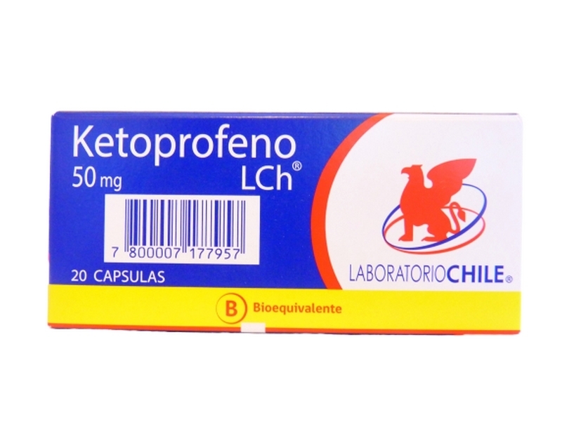 KETOPROFENO 50 MG X 20 CAPSULAS 