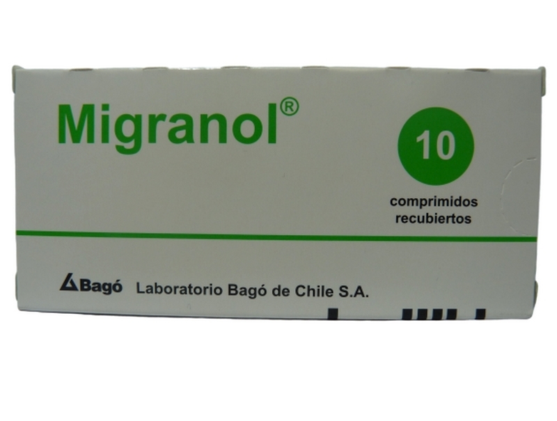 Migranol X 10 Comprimidos Recubiertos | migrañol 10com