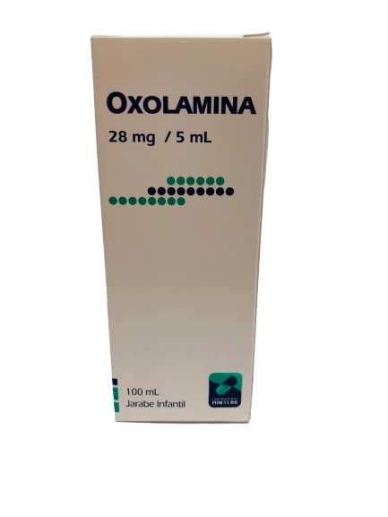 OXOLAMINA PEDIATRICO 28MG/5ml JARABE X100ML