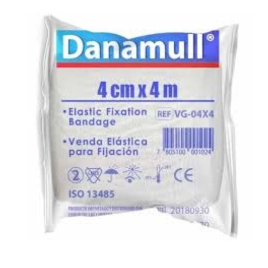 Caja Venda De Gasa Danamull 4Cm X 4M X 20 Rollos | caja venda 4cm