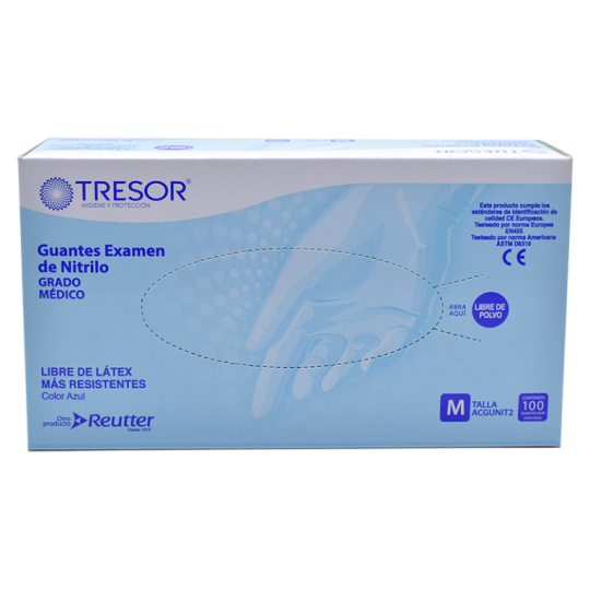 Guantes De Nitrilo Tm X 100 | guantes nitrilo tm