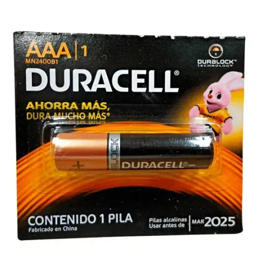 DURACELL PILAS AAA X1