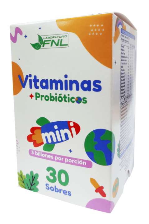 FNL VIT + PROBIOTICOS X 30 SOBRE NIÑOS