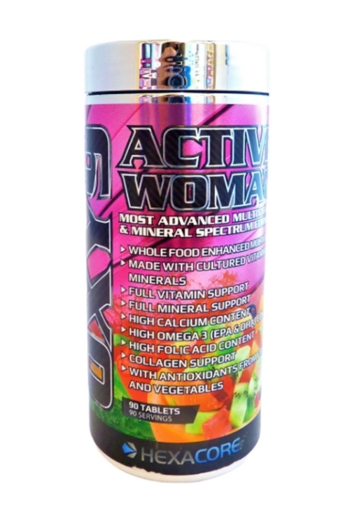 HEXACORE OXY 9 ACTIVE WOMAN 90 TABLETAS 