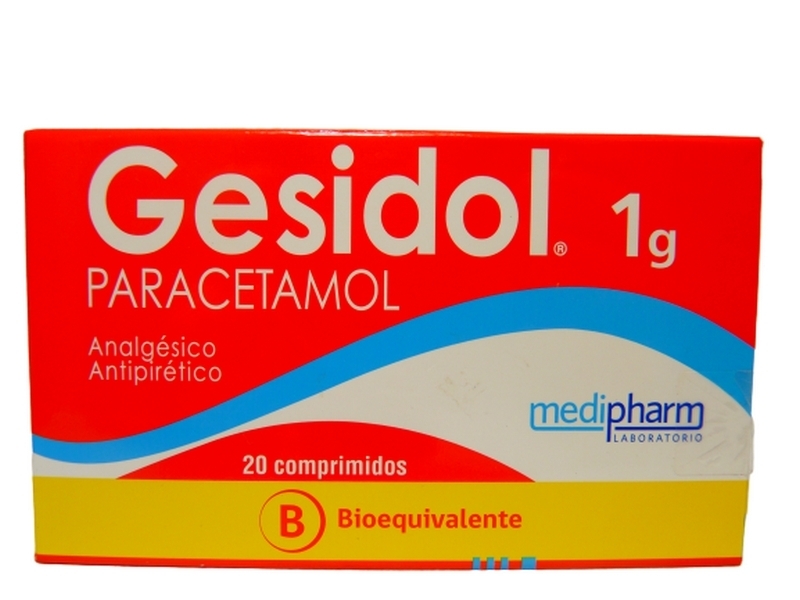 GESIDOL 1G X20 COMPRIMIDOS