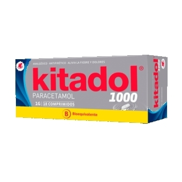 KITADOL 1 G 1G X18 COMPRIMIDOS