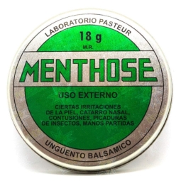 MENTHOSE UNGUENTO X 18GR