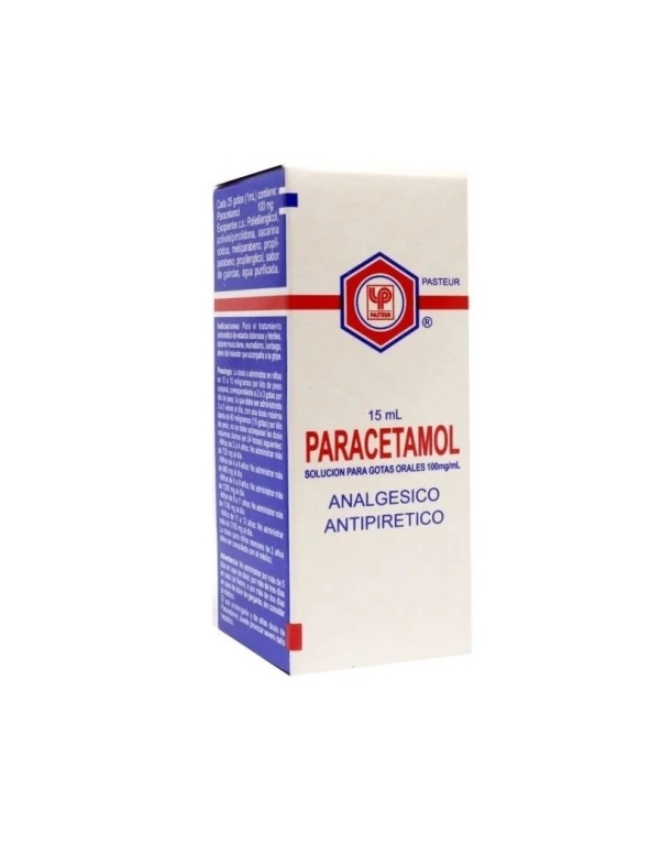 PARACETAMOL 100 MG / ML X 15 ML GOTAS