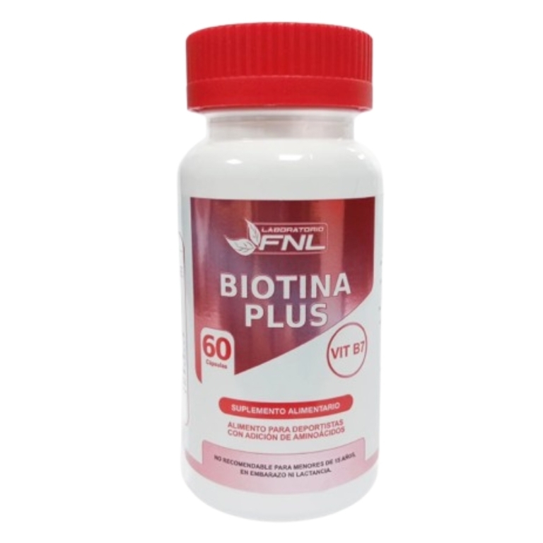 BIOTINA PLUS,60 CAPSULA X60 CAPSULAS