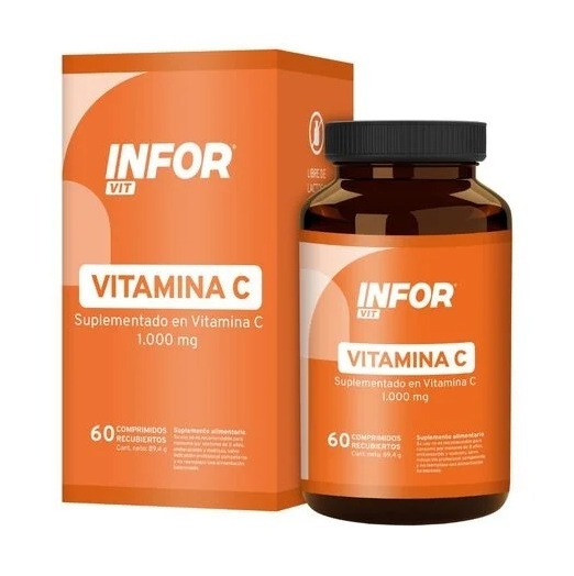 INFOR VITAMINA C X60 COMPRIMIDOS RECUBIERTOS