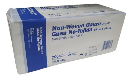 GASA NO TEJIDA 10X10 X10