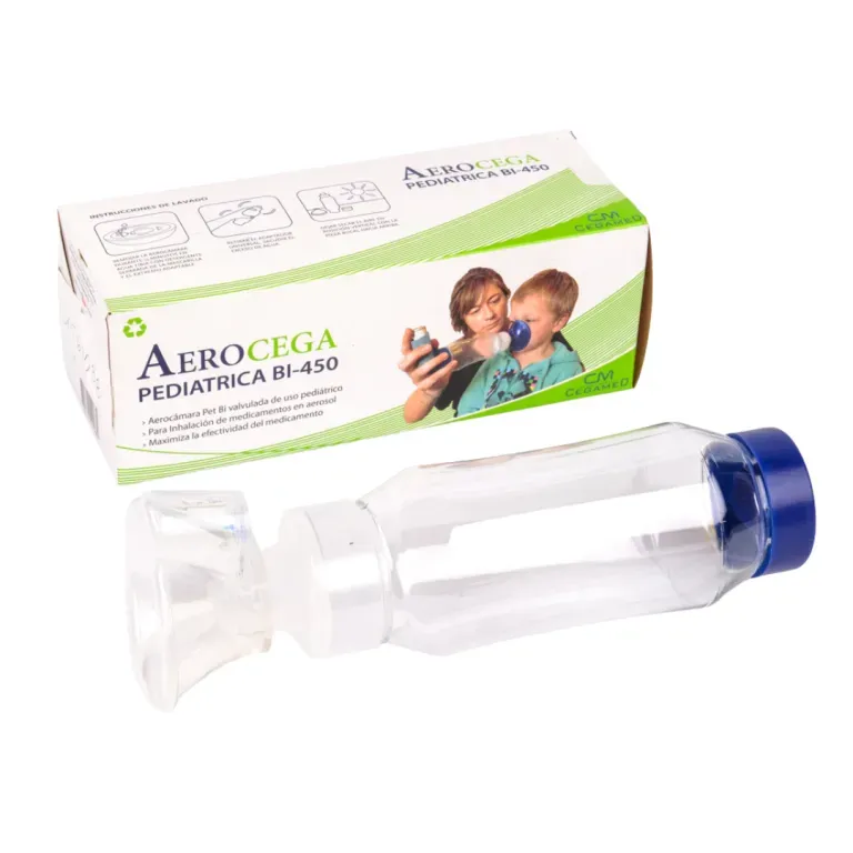 Aerocamara Pediatrica Valvulada X 1Und | aerocamara pediatrica