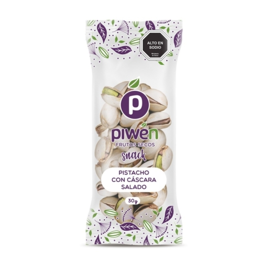 PIWEN PISTACHO C/CASCARA 30G