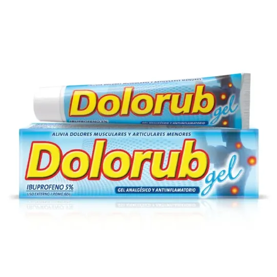 Dolorub 5% Gel C/Aplicador.X60G | dolorub 60g