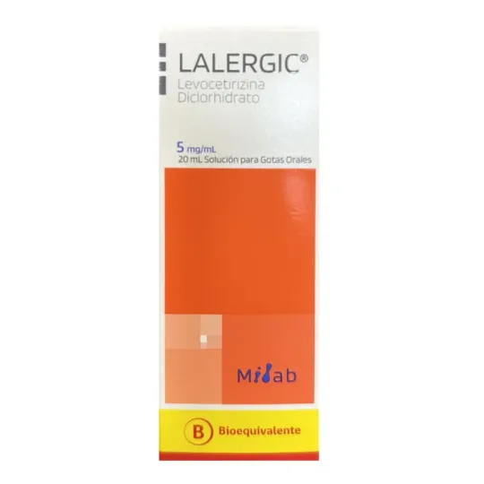 Lalergic Gotas  5Mg/Ml X20Ml | lalergic gotas 20ml