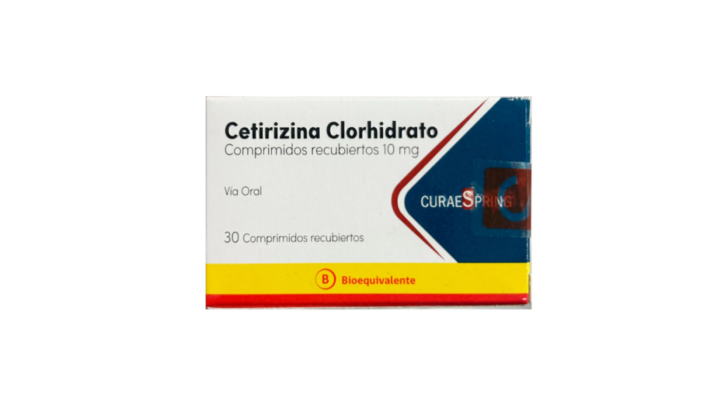 Cetirizina 10Mg X 30Com. | cetirizina 30com