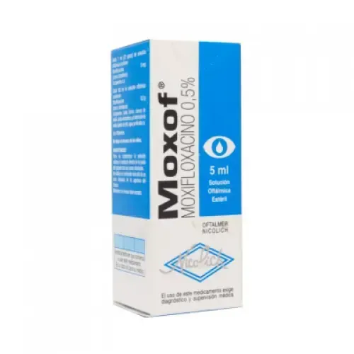 MOXOF SOLUCION OFTALMICA X 5ML