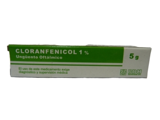 CLORANFENICOL 1% UNGÜENTO OFTALMICO X3.5G