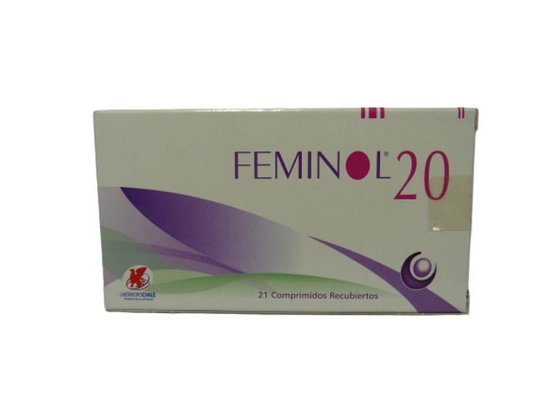 FEMINOL 20 X21COM. RECUBIERTOS